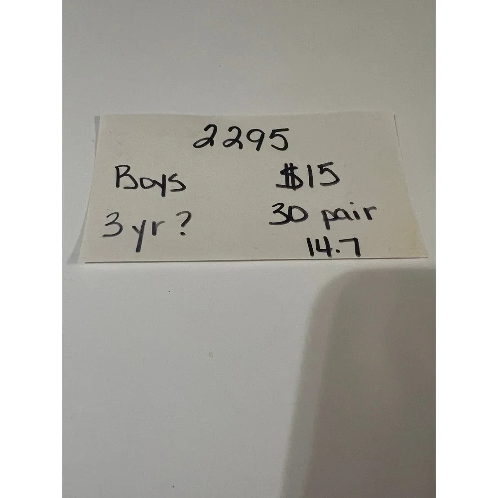 Toddler boy‎ socks (2295)
